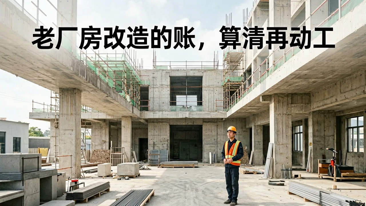 老厂房改造的账,算清再动工
